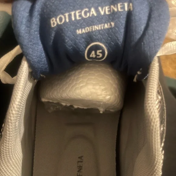 Bottega Veneta Orbit Sneakers Blue Silver Men’s Size 45(EU) US,11, 11.5, 12 - Picture 7 of 8
